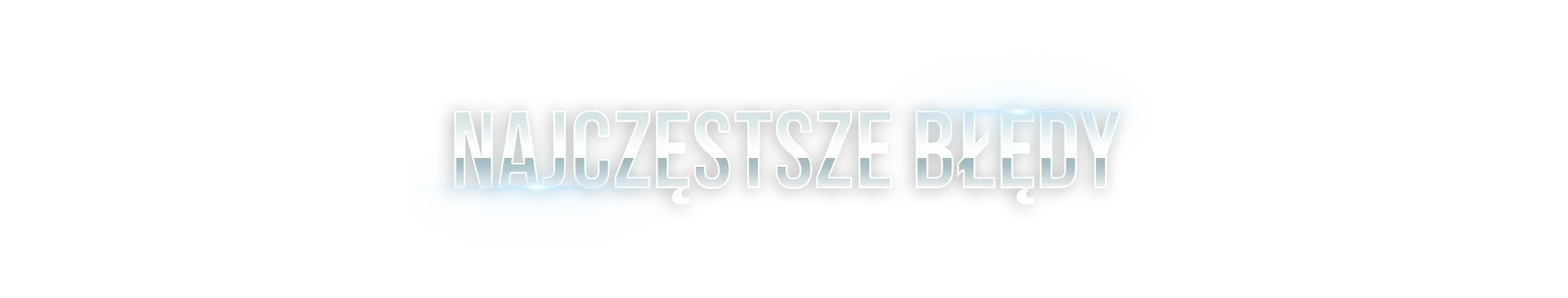 TYTUL NAJCZESTSZE BLEDY 1920x366