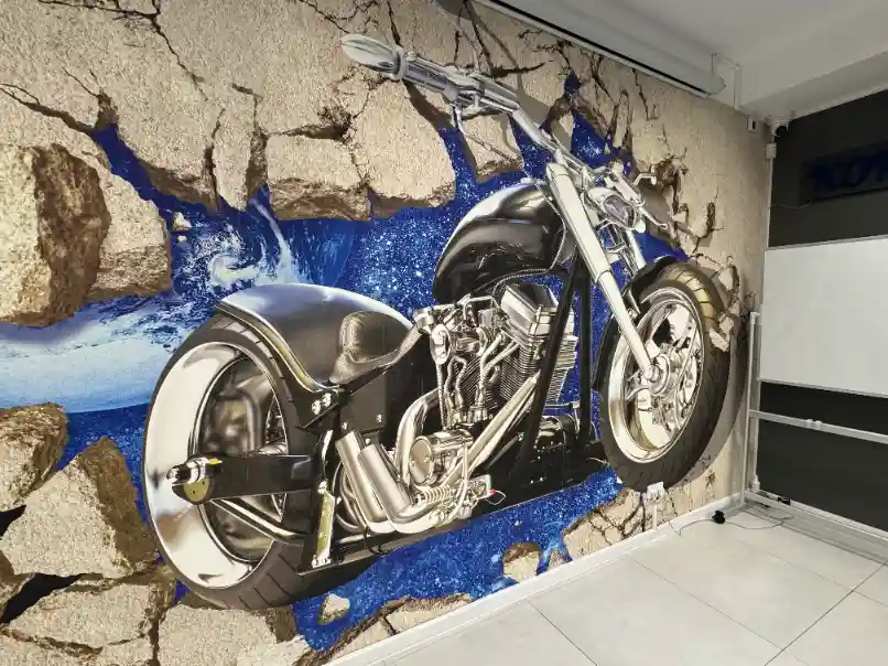 motocykl na scianie osk kormoran 806x604