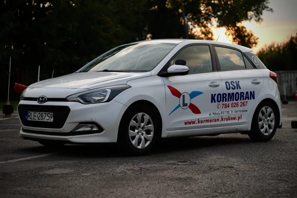 Jazdy doszkalające kategoria B - Hyundai i20 OSK Kormoran